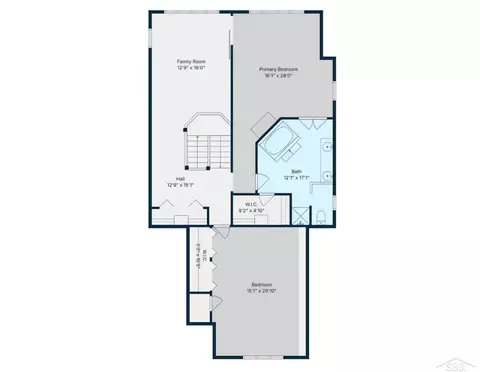 Floorplan - 1636 E Siebert, Midland, MI 48642 photo 2 of 4