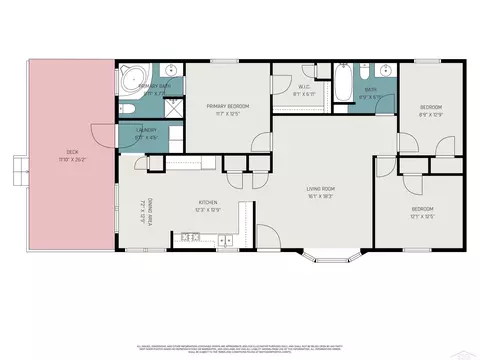 Floorplan - 5361 E 11th, Au Gres, MI 48703 photo 1 of 1