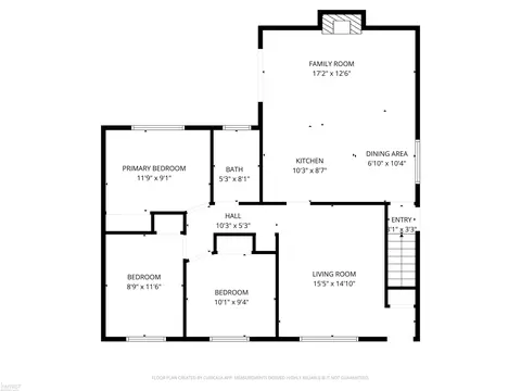 Floorplan - 6715 Niagara, Romulus, MI 48174 photo 2 of 2
