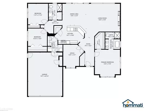 Floorplan - 600 Cherry, Algonac, MI 48001 photo 1 of 1