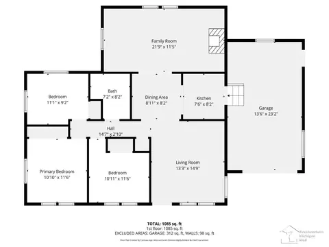 Floorplan - 2152 Rauch, Temperance, MI 48182 photo 1 of 1