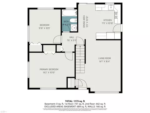 Floorplan - 3209 Hogarth, Flint, MI 48532 photo 2 of 3