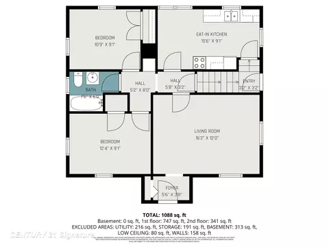 Floorplan - 506 Green, Flint, MI 48503 photo 2 of 3