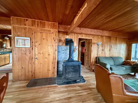 Living - 18919 W Needle Pointe, Germfask, MI 49836 photo 4 of 4