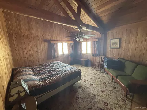 Bedroom - 18919 W Needle Pointe, Germfask, MI 49836 photo 3 of 9