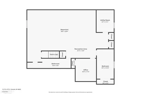 Floorplan - 54309 Jack, Macomb, MI 48042 photo 2 of 3