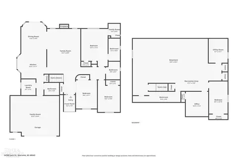 Floorplan - 54309 Jack, Macomb, MI 48042 photo 3 of 3