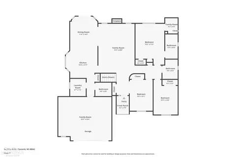 Floorplan - 54309 Jack, Macomb, MI 48042 photo 1 of 3