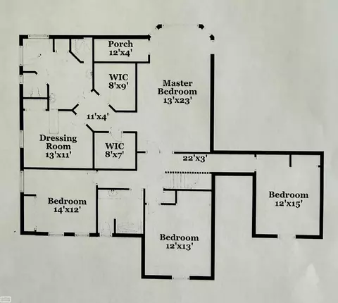 Floorplan - 46514 Chalmers Dr, Macomb, MI 48044 photo 2 of 3