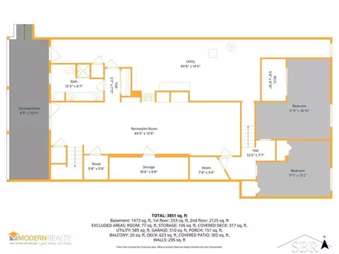 Floorplan - 3343 E Ryan, Midland, MI 48642 photo 3 of 4
