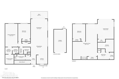Floorplan - 1715 River #76, Saint Clair, MI 48079 photo 1 of 3