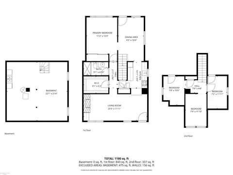 Floorplan - 1330 Beaconsfield, Grosse Pointe, MI 48230 photo 1 of 1