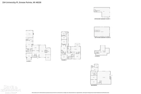 Floorplan - 334 University, Grosse Pointe, MI 48236 photo 3 of 3