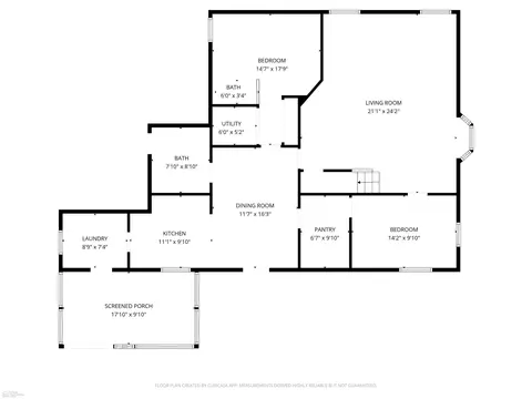 Floorplan - 99 Elmwood, Leonard, MI 48367 photo 1 of 3