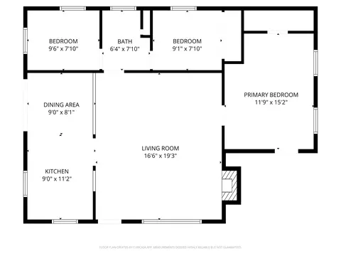 Floorplan - 3866 Starr, Harrison, MI 48625 photo 1 of 1