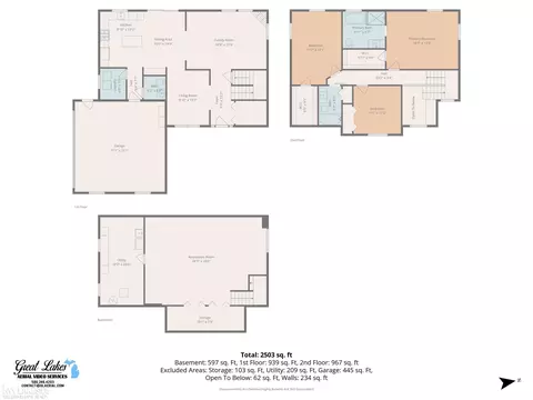 Floorplan - 1201 Yule, Leonard, MI 48367 photo 4 of 4