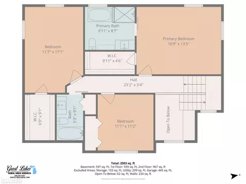 Floorplan - 1201 Yule, Leonard, MI 48367 photo 3 of 4