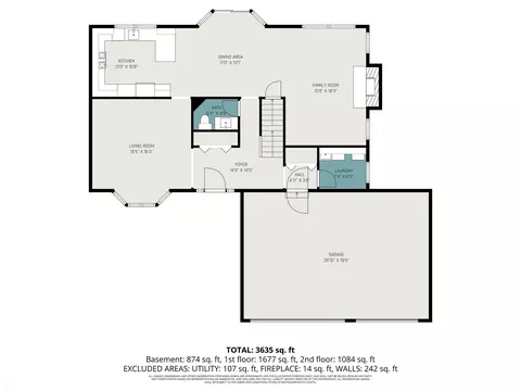 Floorplan - 17048 Anthony, Macomb, MI 48044 photo 5 of 7