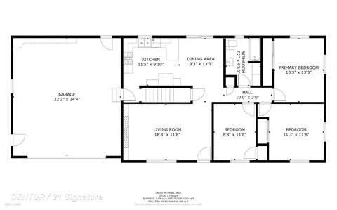Floorplan - 5405 River Rdg, Flushing, MI 48433 photo 2 of 3