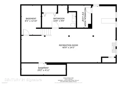 Floorplan - 5405 River Rdg, Flushing, MI 48433 photo 1 of 3