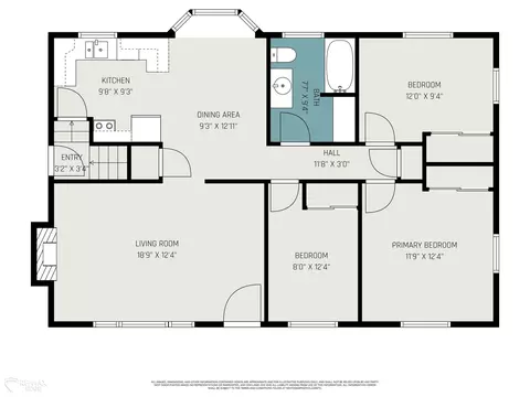 Floorplan - 3005 Lanning, Flint, MI 48506 photo 1 of 2