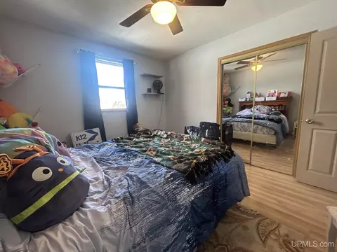Bedroom - e12416 Percy Road, Shingleton, MI 49884 photo 3 of 5