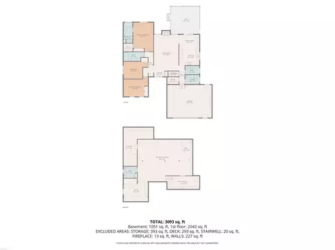 Floorplan - 22480 Clearwater, Macomb, MI 48044 photo 2 of 3