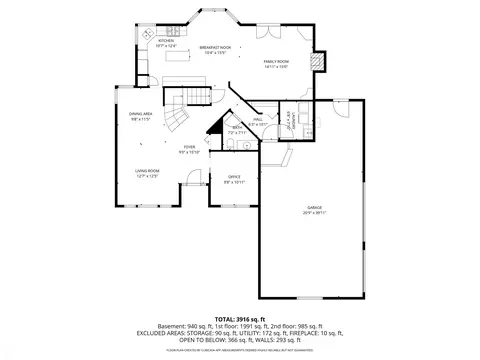 Floorplan - 48034 Amanda, Macomb, MI 48044 photo 1 of 2
