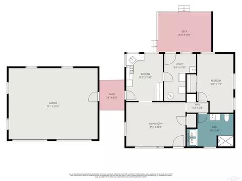 Floorplan - 19395 Dice, Merrill, MI 48637 photo 1 of 1