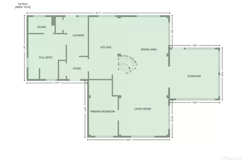 Floorplan - 5784 E Maple Ridge 37th, Rock, MI 49880 photo 1 of 2
