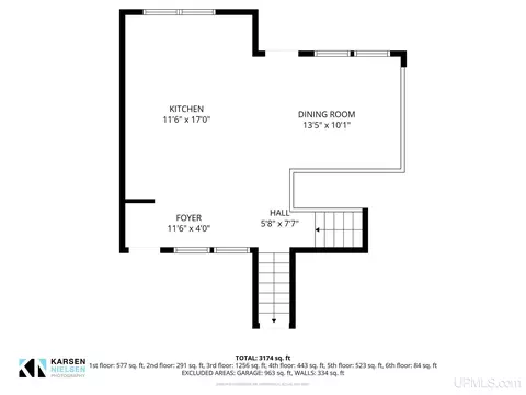 Floorplan - 1035 E, Iron Mountain, MI 49801 photo 1 of 7