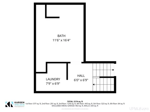 Floorplan - 1035 E, Iron Mountain, MI 49801 photo 5 of 7