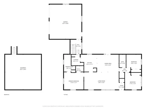 Floorplan - 7677 Mill, Vanderbilt, MI 49795 photo 1 of 1