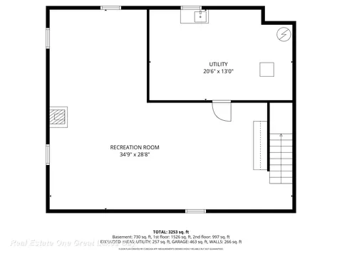 Floorplan - 14815 Boynton, Hemlock, MI 48626 photo 3 of 4