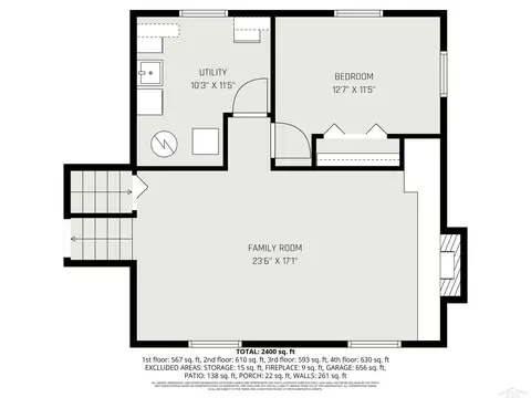 Floorplan - 12821 S Basell, Hemlock, MI 48626 photo 2 of 4
