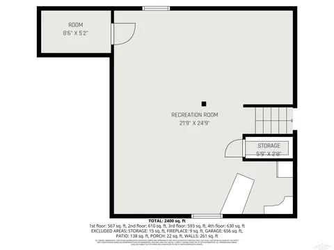 Floorplan - 12821 S Basell, Hemlock, MI 48626 photo 1 of 4