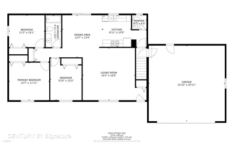 Floorplan - 3385 Ann, Flushing, MI 48433 photo 2 of 6