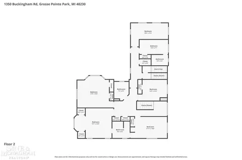 Floorplan - 1350 Buckingham, Grosse Pointe Park, MI 48230 photo 2 of 2
