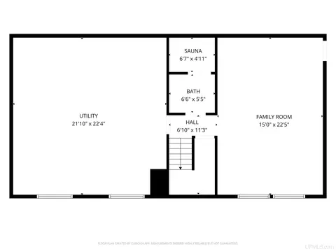 Floorplan - 1640 Glenwood, Ishpeming, MI 49849 photo 3 of 3