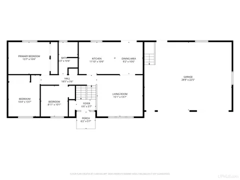 Floorplan - 1640 Glenwood, Ishpeming, MI 49849 photo 2 of 3