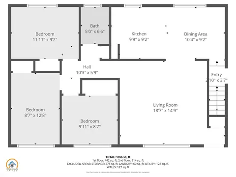 Floorplan - 16996 Grettel, Fraser, MI 48026 photo 4 of 6