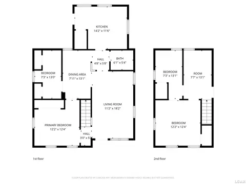 Floorplan - 803 E Front, Adrian, MI 49221 photo 3 of 3
