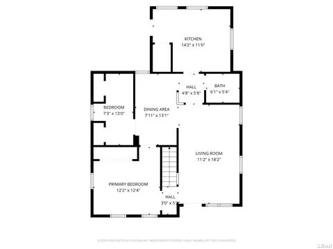 Floorplan - 803 E Front, Adrian, MI 49221 photo 1 of 3