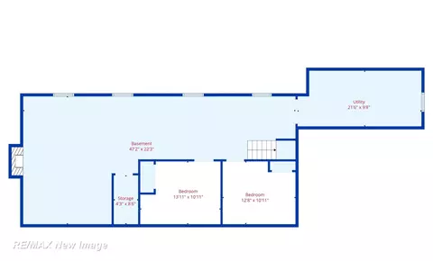 Floorplan - 12975 Frost, Hemlock, MI 48626 photo 3 of 4