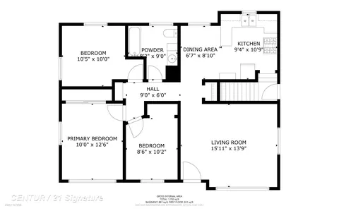 Floorplan - 1847 Barks, Flint, MI 48503 photo 2 of 10