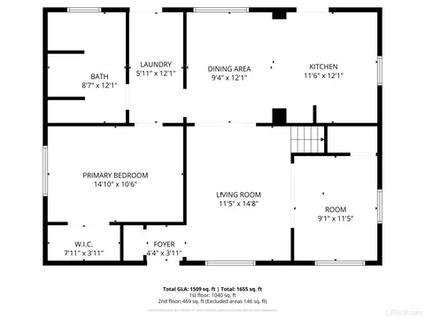 Floorplan - 511 N 20th, Escanaba, MI 49829 photo 2 of 3