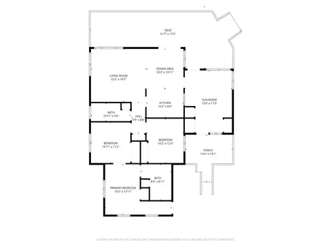 Floorplan - 6599 Circle, Harrison, MI 48625 photo 1 of 1