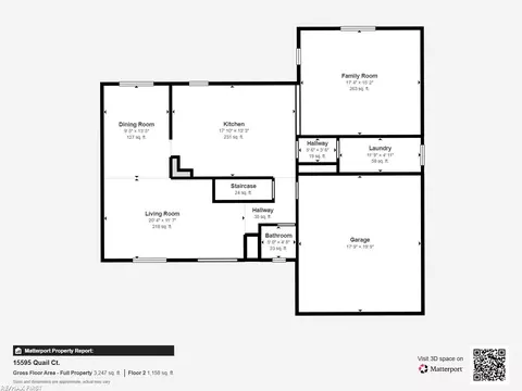 Floorplan - 15995 Quail, Macomb, MI 48044 photo 5 of 6