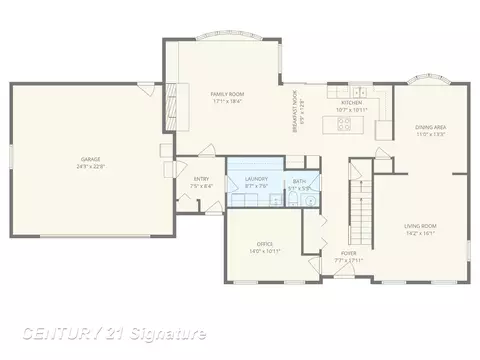 Floorplan - 3575 E Marcus, Saginaw, MI 48603 photo 1 of 3