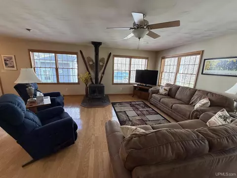 Living - n7776 Carmody Road, Munising, MI 49862 photo 1 of 4